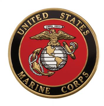 I Remember Urn - Marines Emblem